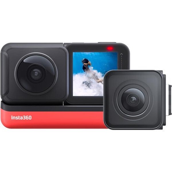 Insta360 Insta360 CINAKGP-A One R Twin Edition Action Camera; Black CINAKGP/A